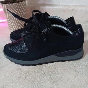 Waldläufer Hiroko - Soft Denver Taipei Krokusstr. schwarz Sz 7